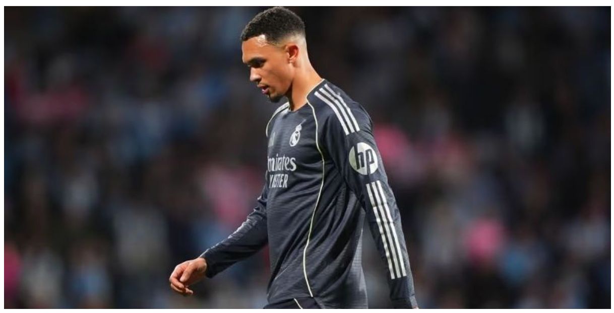 Alexander Arnold clumsy defending angers Real Madrid fans.