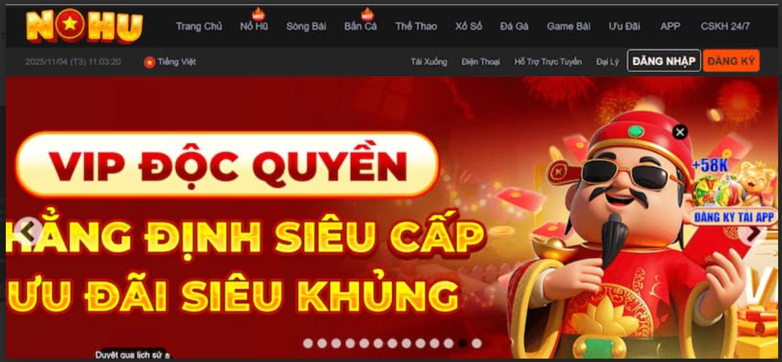 nohu90 - The number one choice for gamers who love betting.