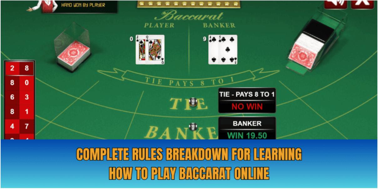 How To Play Baccarat Online - Complete Beginner's Guide At Go88