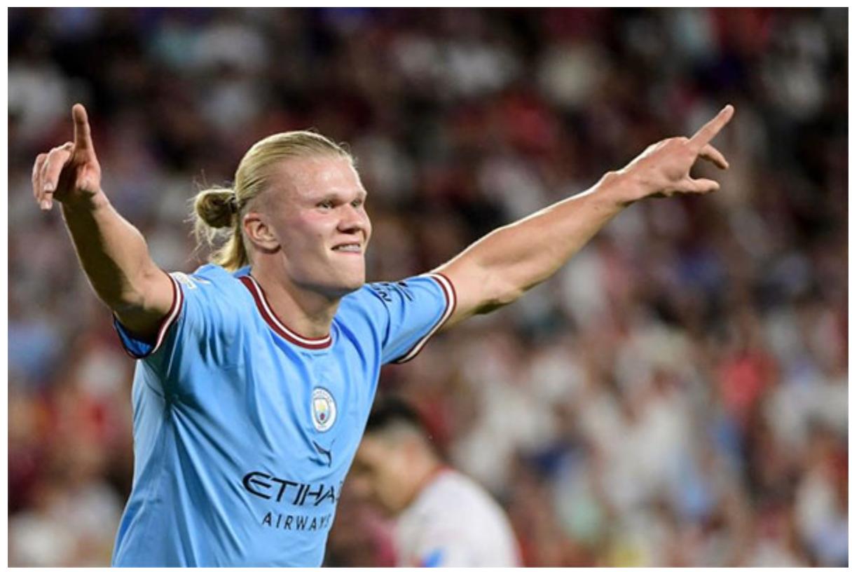 Cầu thủ bóng đá Haaland - Ngôi sao bùng nổ trên sân cỏ thế giới